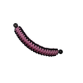 Rose Pink + Black