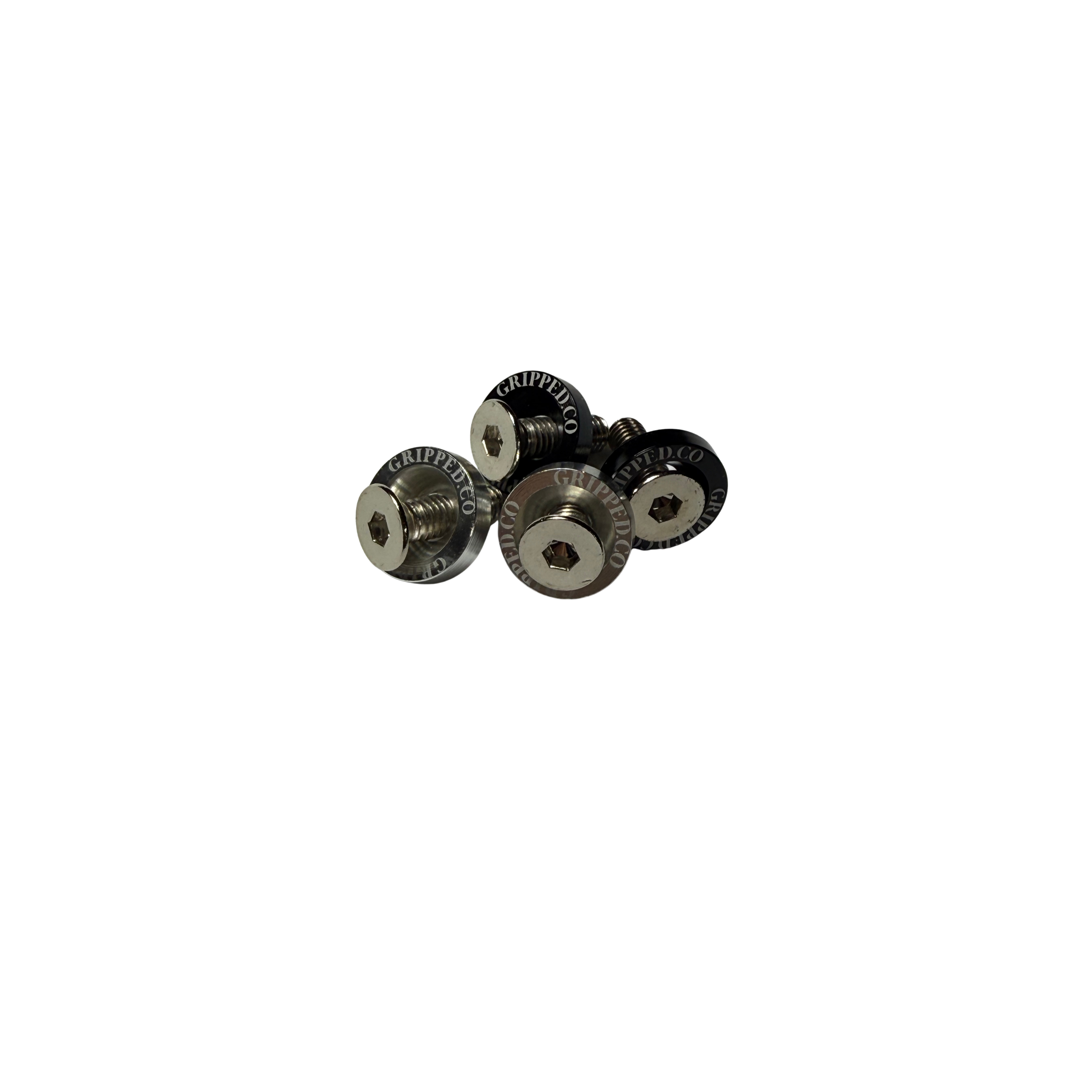 Silver washers + bolts